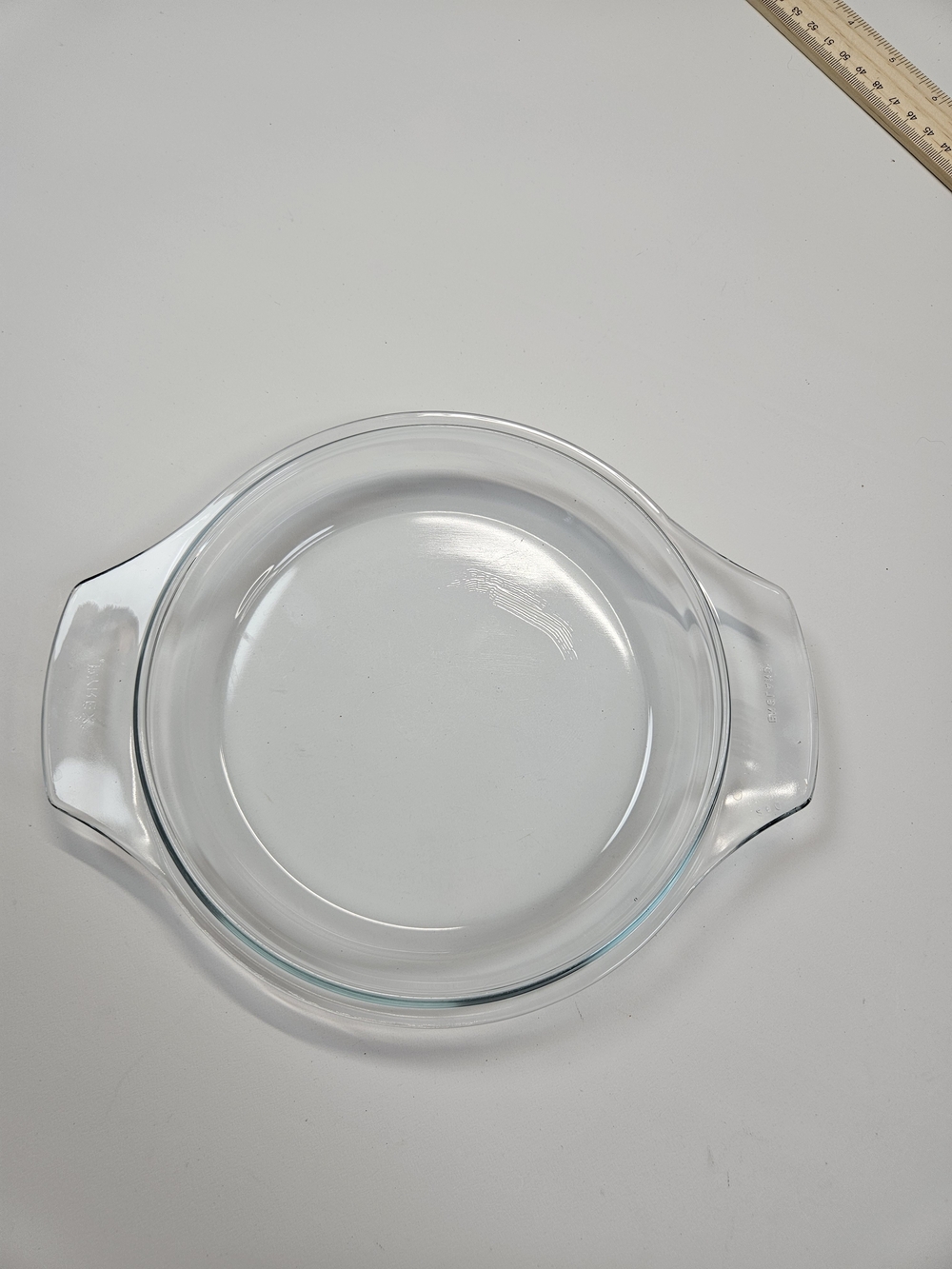 Vintage Pyrex England 28-C Clear Glass Round Casserole Dish Replacement Lid 28cm